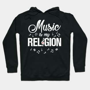 Music is my religion Hoodie